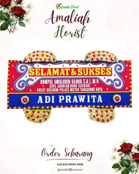 Papan Bunga Ucapan Selamat Jatibaru